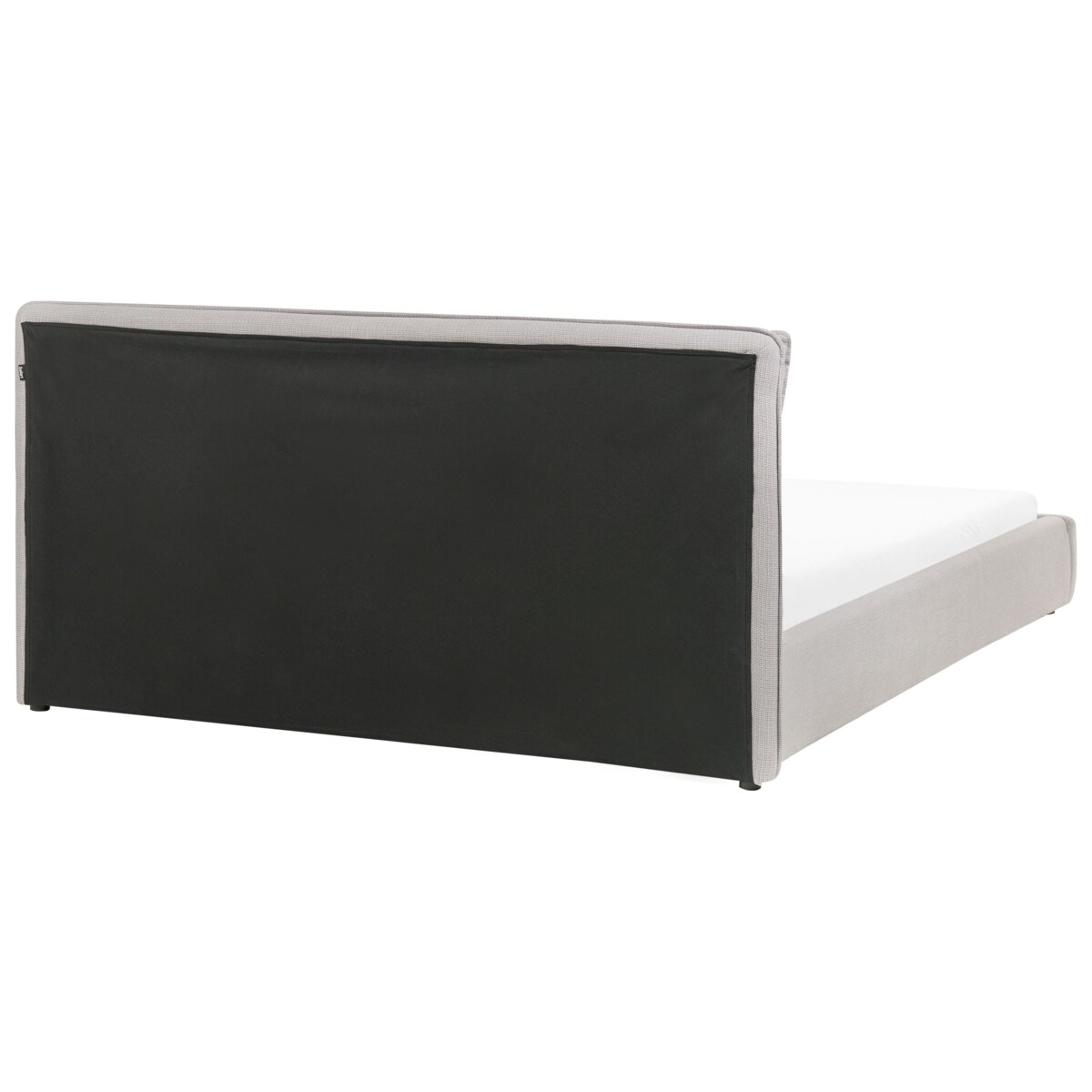 Łóżko wodne BAJONNA 180 x 200 cm Jasnoszary