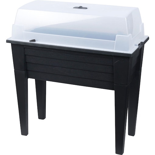 Stolik ogrodowy do upraw BOTANIC, miniszklarnia z pokrowcem ochronnym, 78 cm