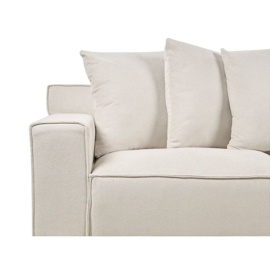 Sofa 3-osobowa złamana biel VISKAN