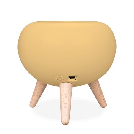 Lampka nocna dla dzieci z pieskiem - żółta