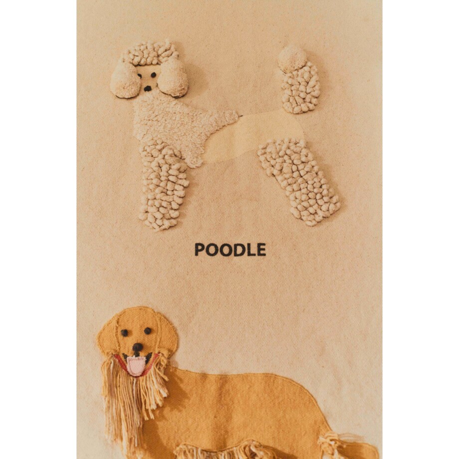 Dekoracja na ścianę Dogs – Psy Wouf Wouf, Lorena Canals