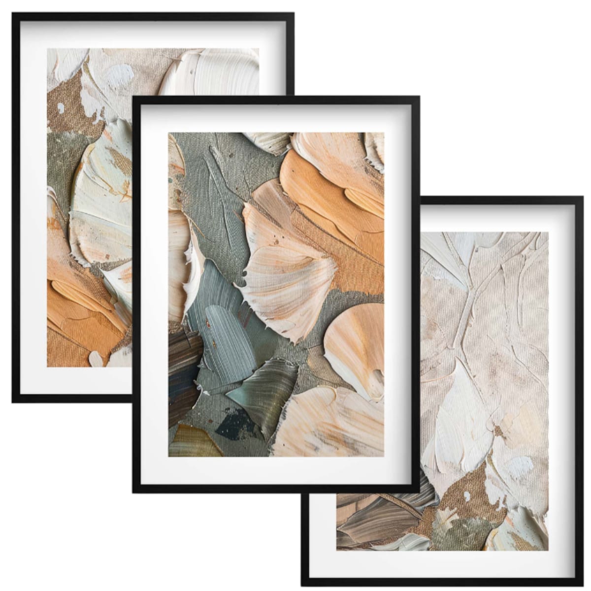 Nowoczesne Plakaty Obrazy ścienne do salonu Akwarela Pastelowy zestaw