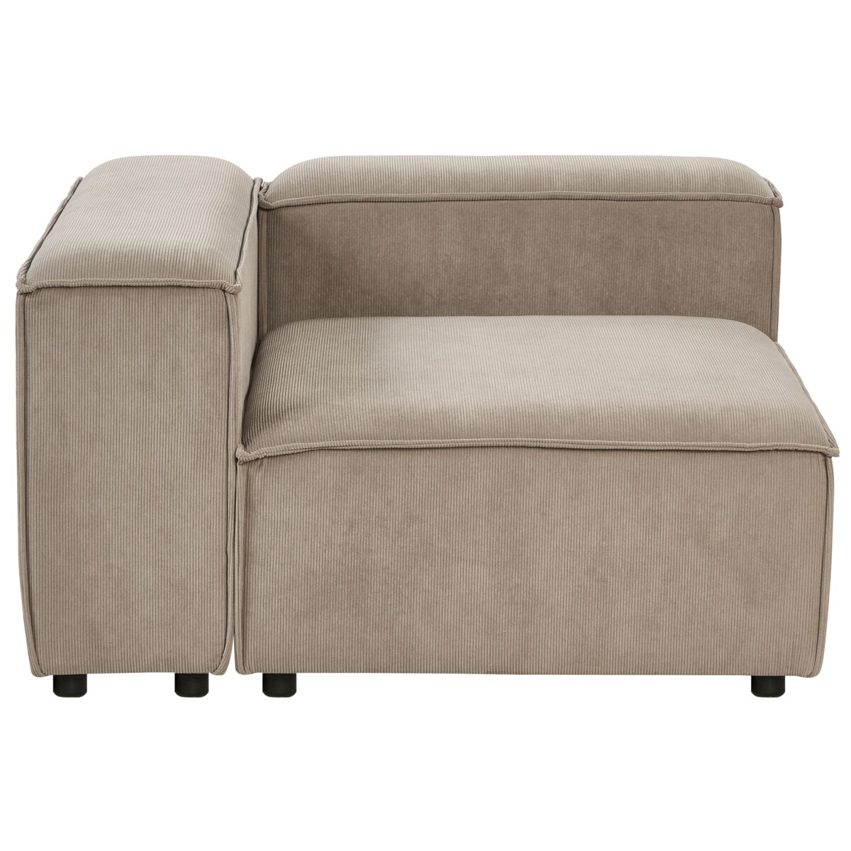 Sofa modułowa ARDAL Sztruks Beżowoszary dla 3 osób