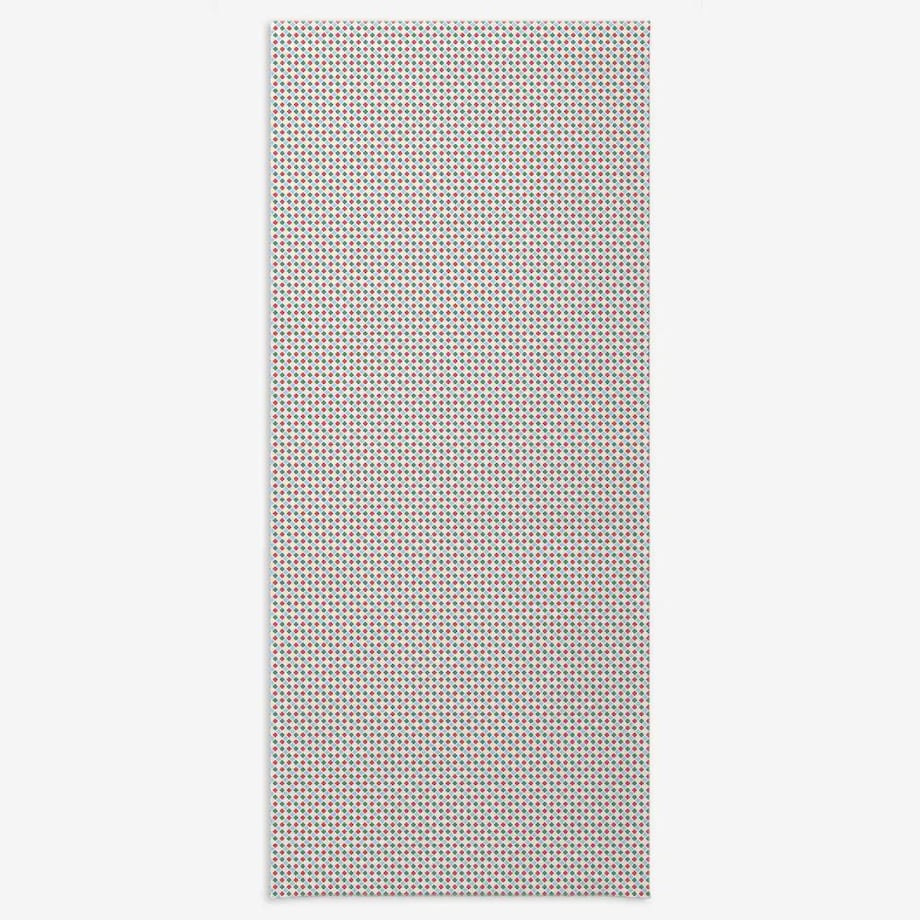 Obrus świąteczny - Świąteczna kratka 140x320 cm