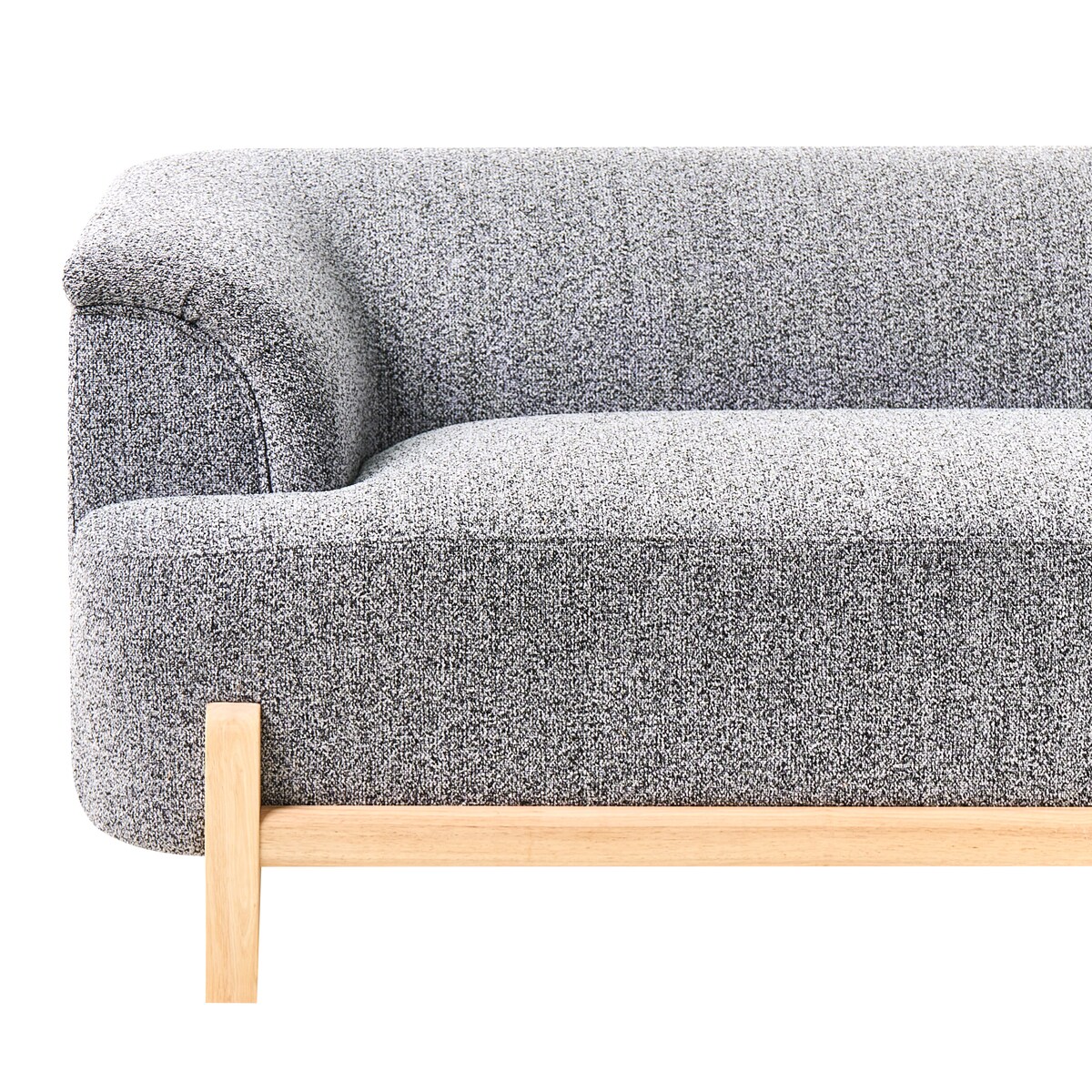 Sofa dla 2 osób ALNOR Ciemnoszary