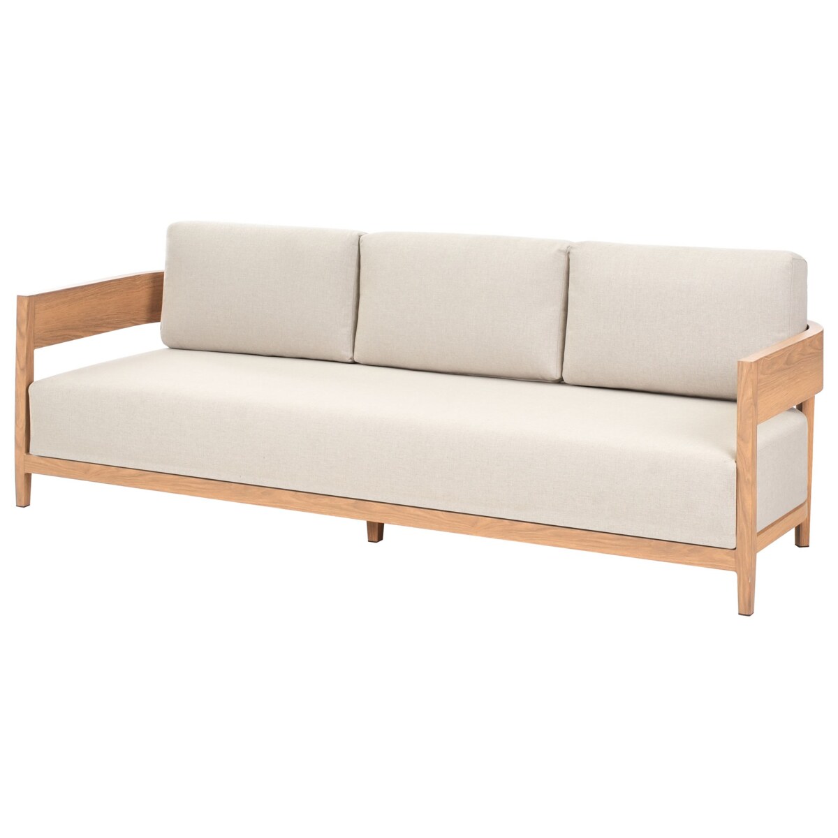 Sofa ogrodowa dla 3 osób SAMPIERI Metal Jasnobrązowy