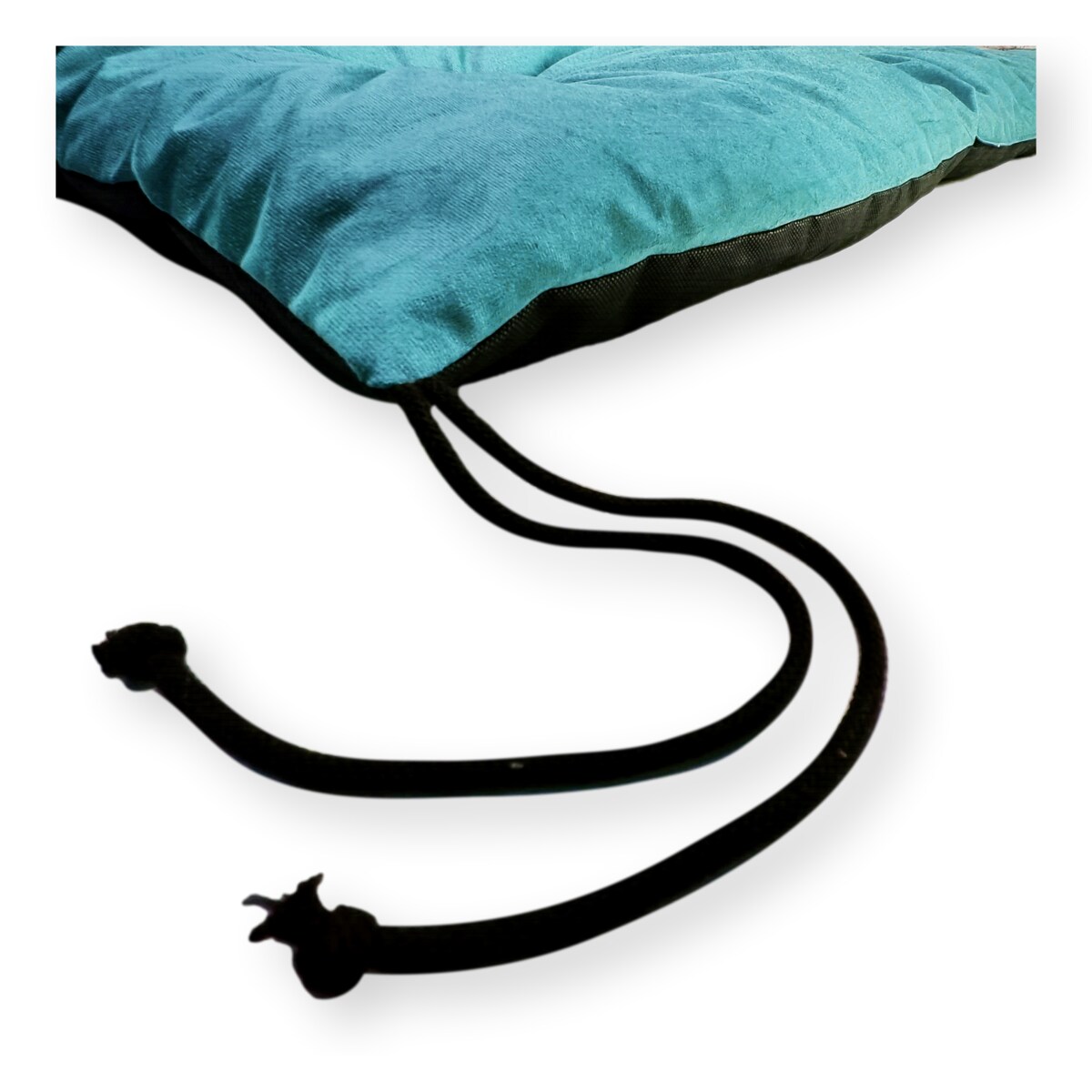 Poduszki na meble ogrodowe z oparciem, 150x50x50 cm, Turkus