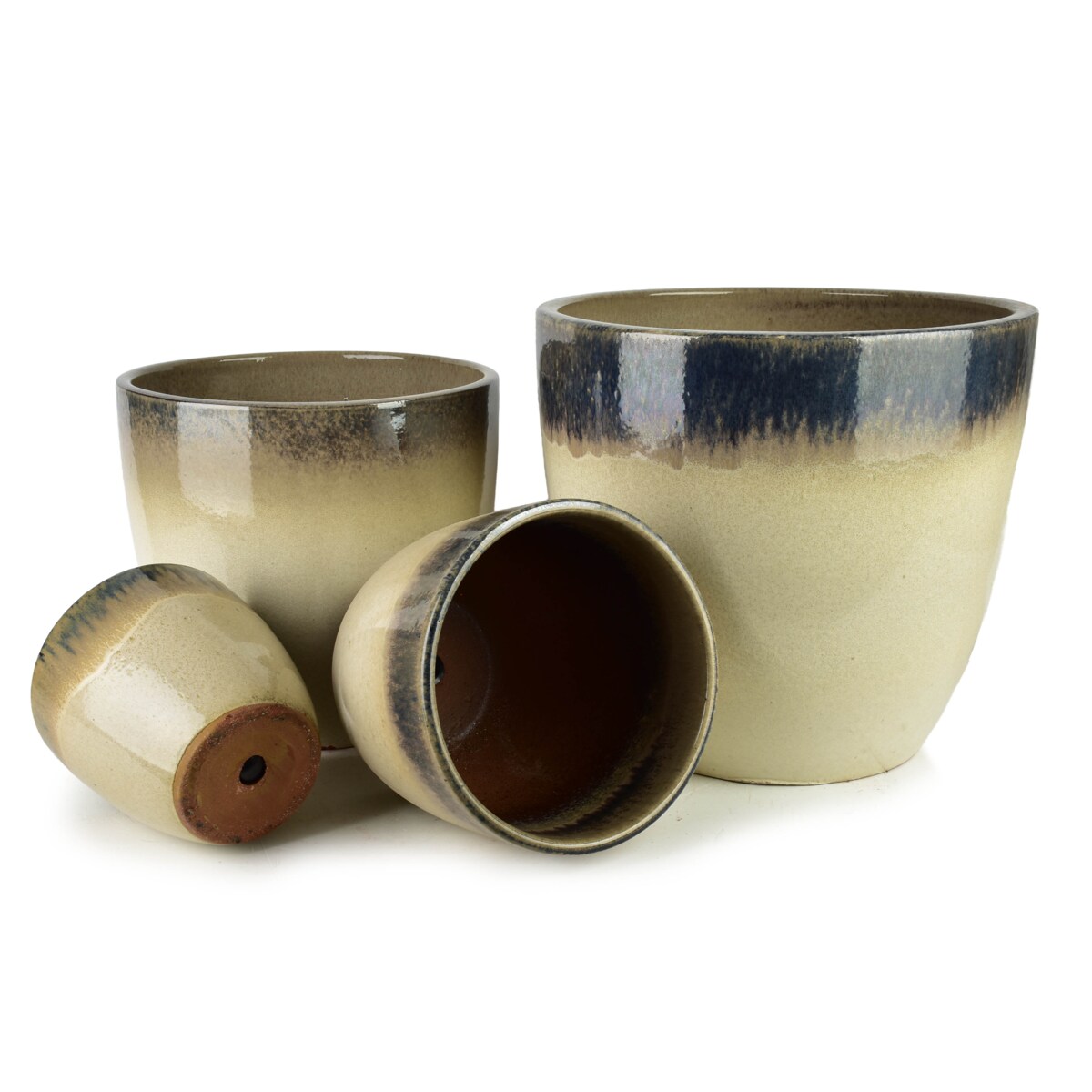 Komplet 4 osłonek ceramicznych HEVRA