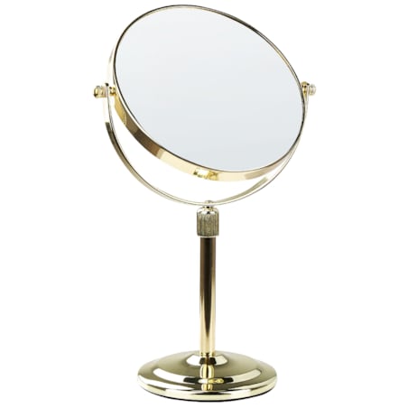 Lusterko kosmetyczne ø 20 cm złote AVERYON