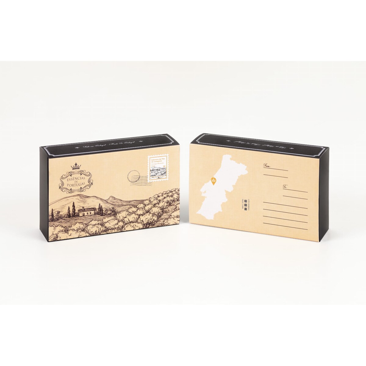 Mydło pomarańcza opakowanie pocztówka 300g