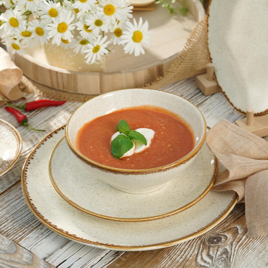 VILLA ITALIA Talerz płytki ceramiczny 27 cm RUSTICO