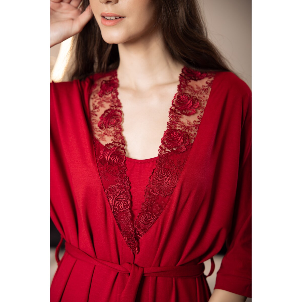 Szlafrok Allure Wine, M