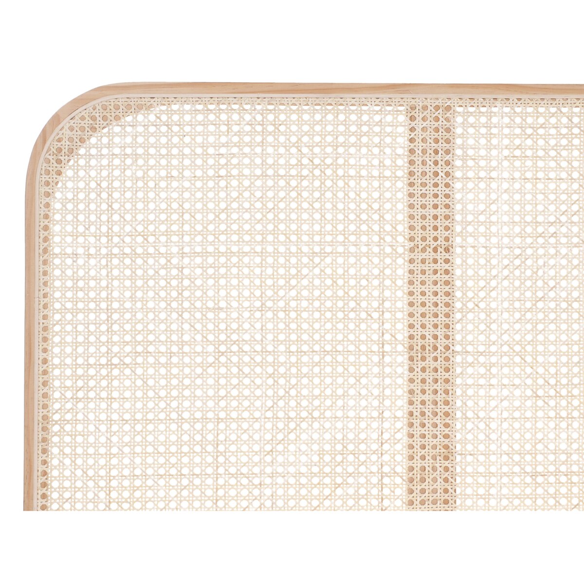 Łóżko Drewno sosnowe GONFARON 140 x 200 cm Jasnobrązowy