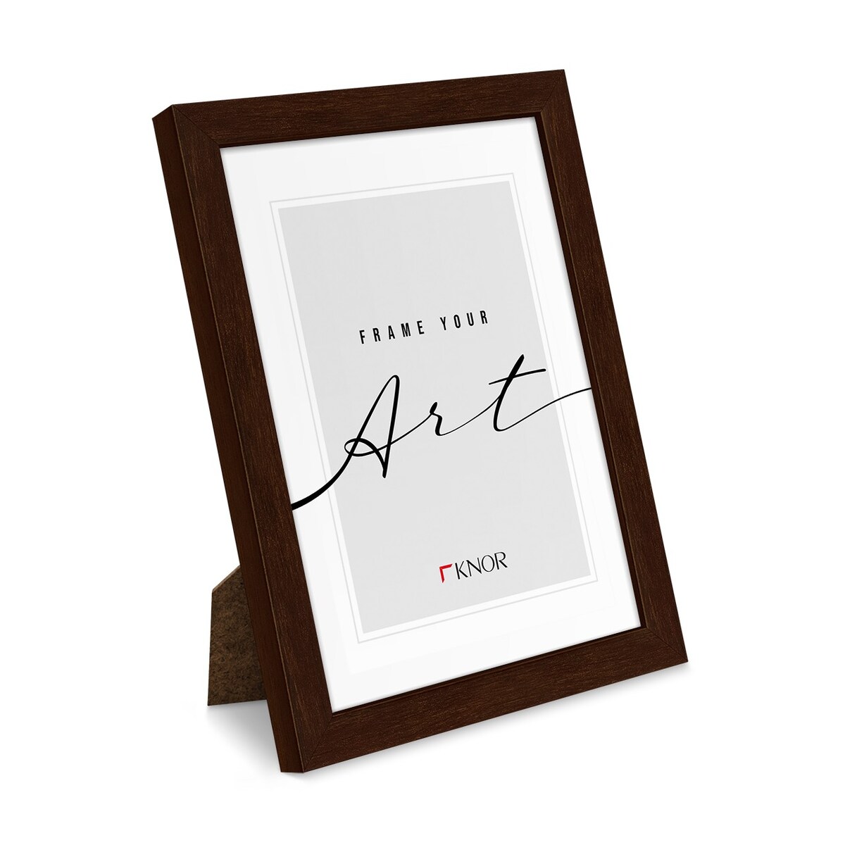 Ramki drewno, brązowe ramki, 50x70 cm, ramki na zdjęcia, Knor - ramki do zdjęć i plakatów