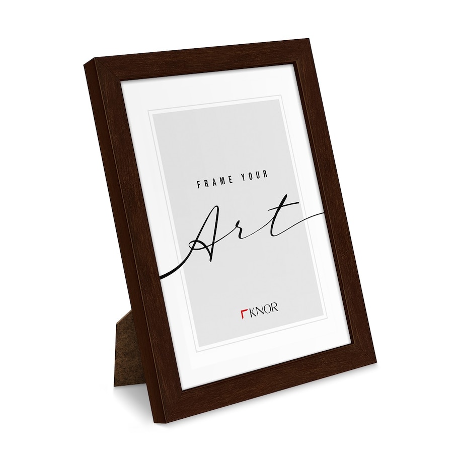 Ramki drewno, brązowe ramki, 50x70 cm, ramki na zdjęcia, Knor - ramki do zdjęć i plakatów