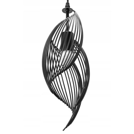 Lampa Wisząca Metalowa Industrialna Black Gold E27
