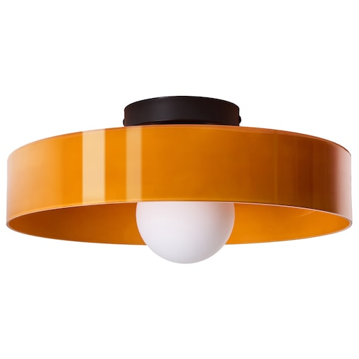 Lampa sufitowa LUGUSE Szkło Pomarańczowy