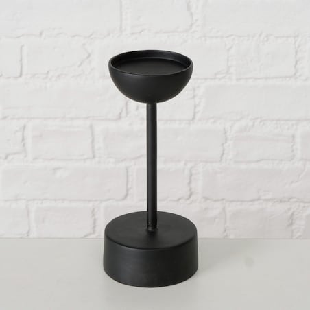 Metalowy świecznik na pojedynczą świecę VIMO, 20 cm