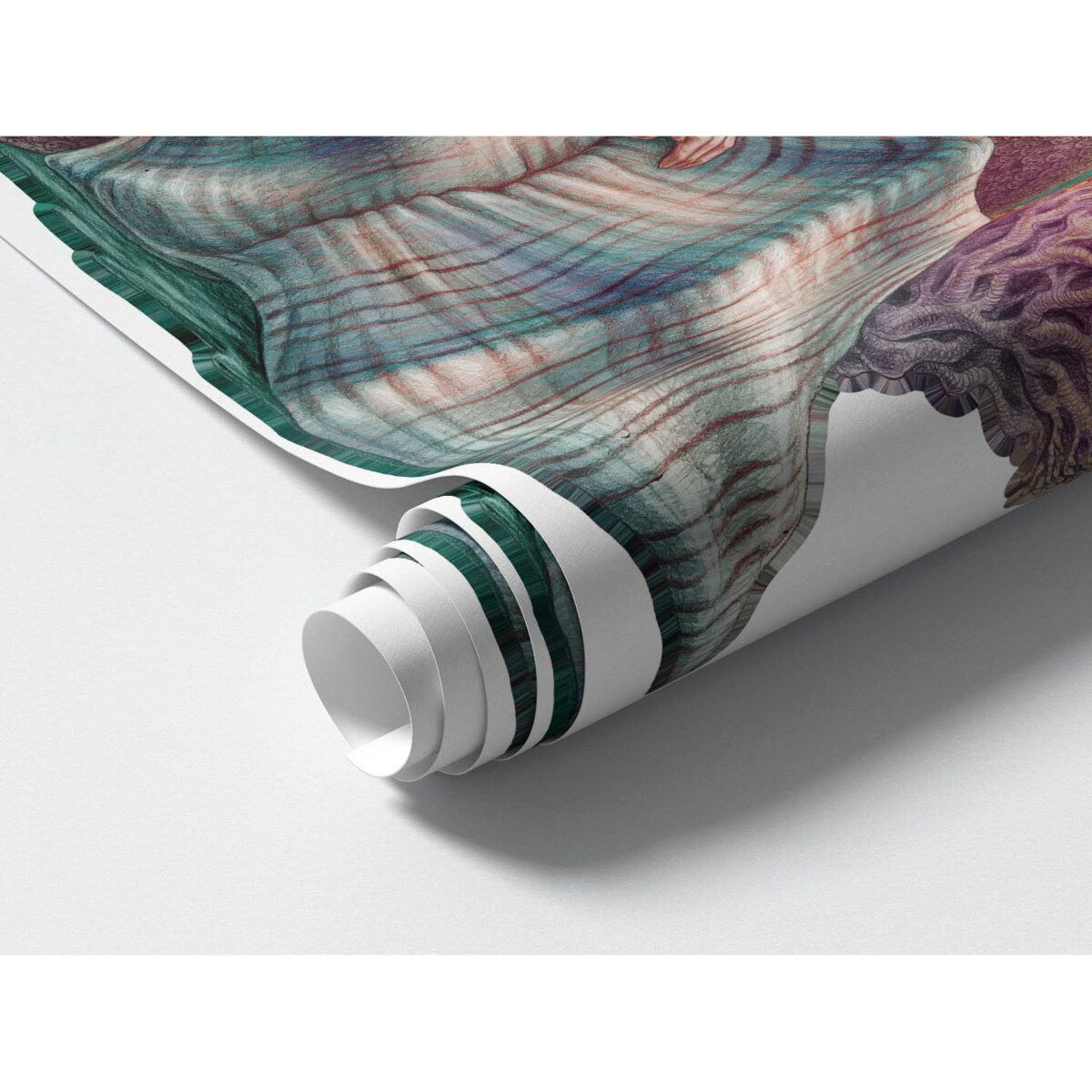 Zestaw naklejek na ścianę, Syrenie opowieści, 60cm