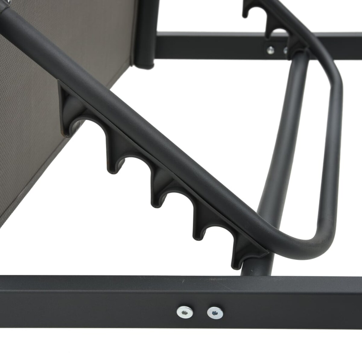 vidaXL Leżak, aluminium i tworzywo textilene