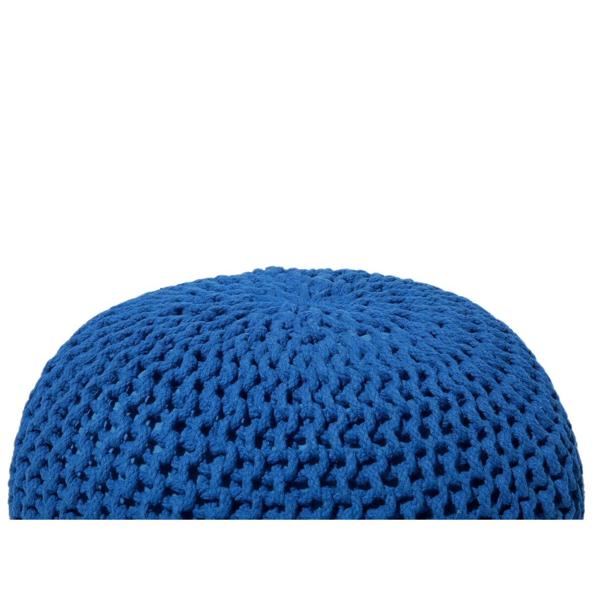 Puf 50 x 35 cm ciemnoniebieski CONRAD