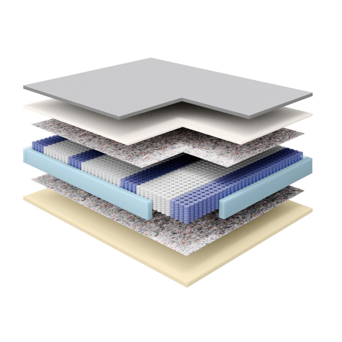 Materac Enyo Janpol 200x200 cm Silver Care