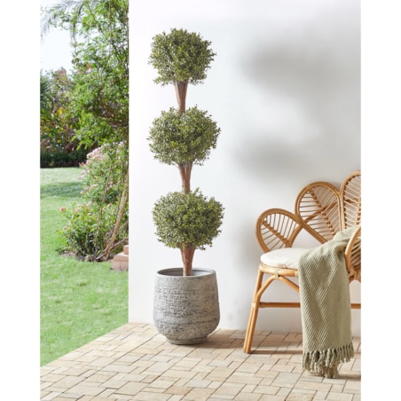 Sztuczna roślina BUXUS BALL TREE 120 cm Zielony