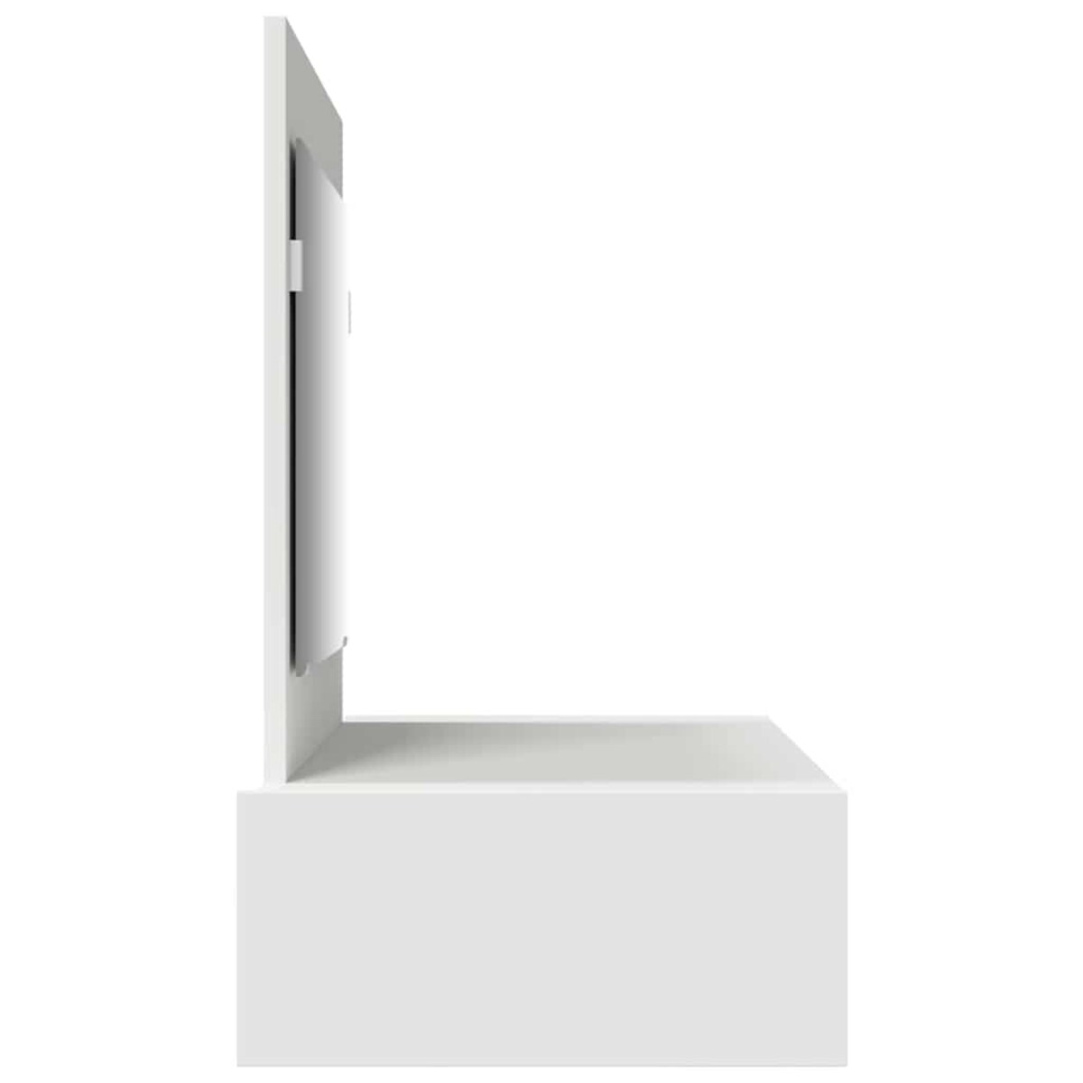 vidaXL Toaletka Biały 100 x 40 x 70 cm Materiał drewnopochodny