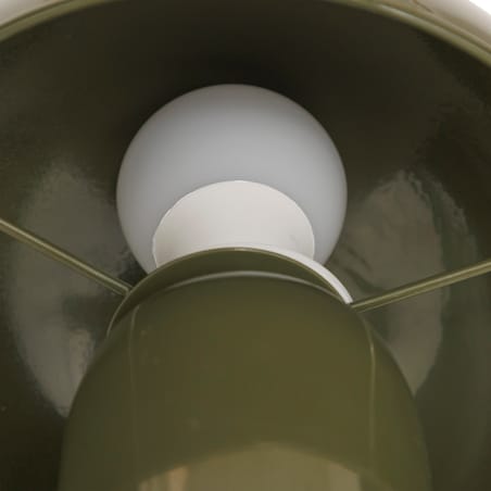 Lampa stołowa grzybek 24,5x20x20 cm FUNGO oliwkowy