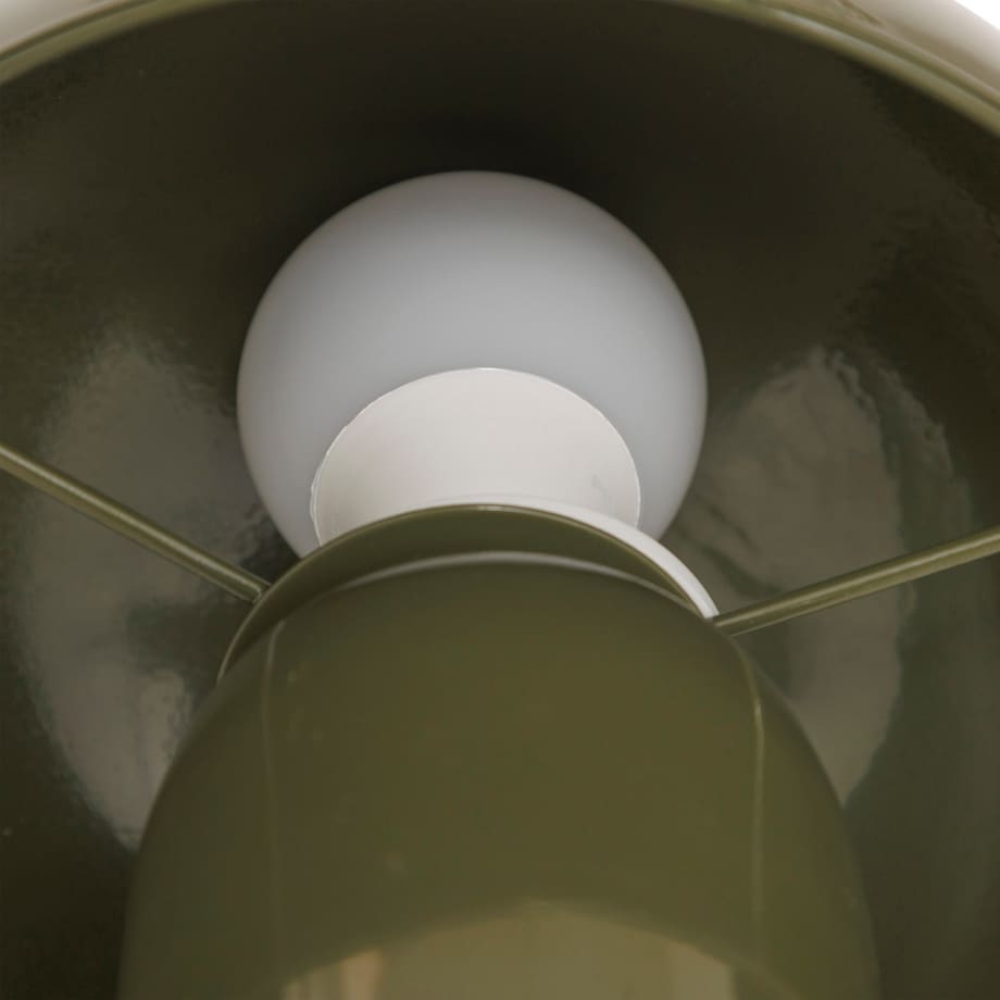 Lampa stołowa grzybek 24,5x20x20 cm FUNGO oliwkowy