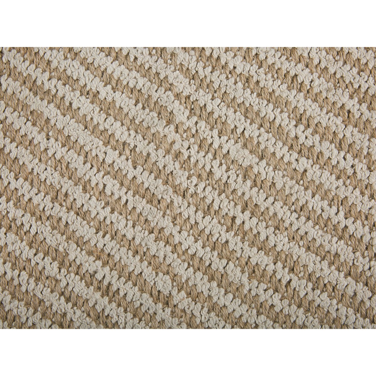 Dywan z juty 50 x 80 beżowy ALADAG