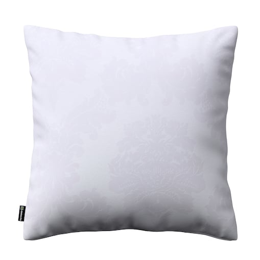 Poszewka Kinga na poduszkę 43x43 liście akantu na białym tle