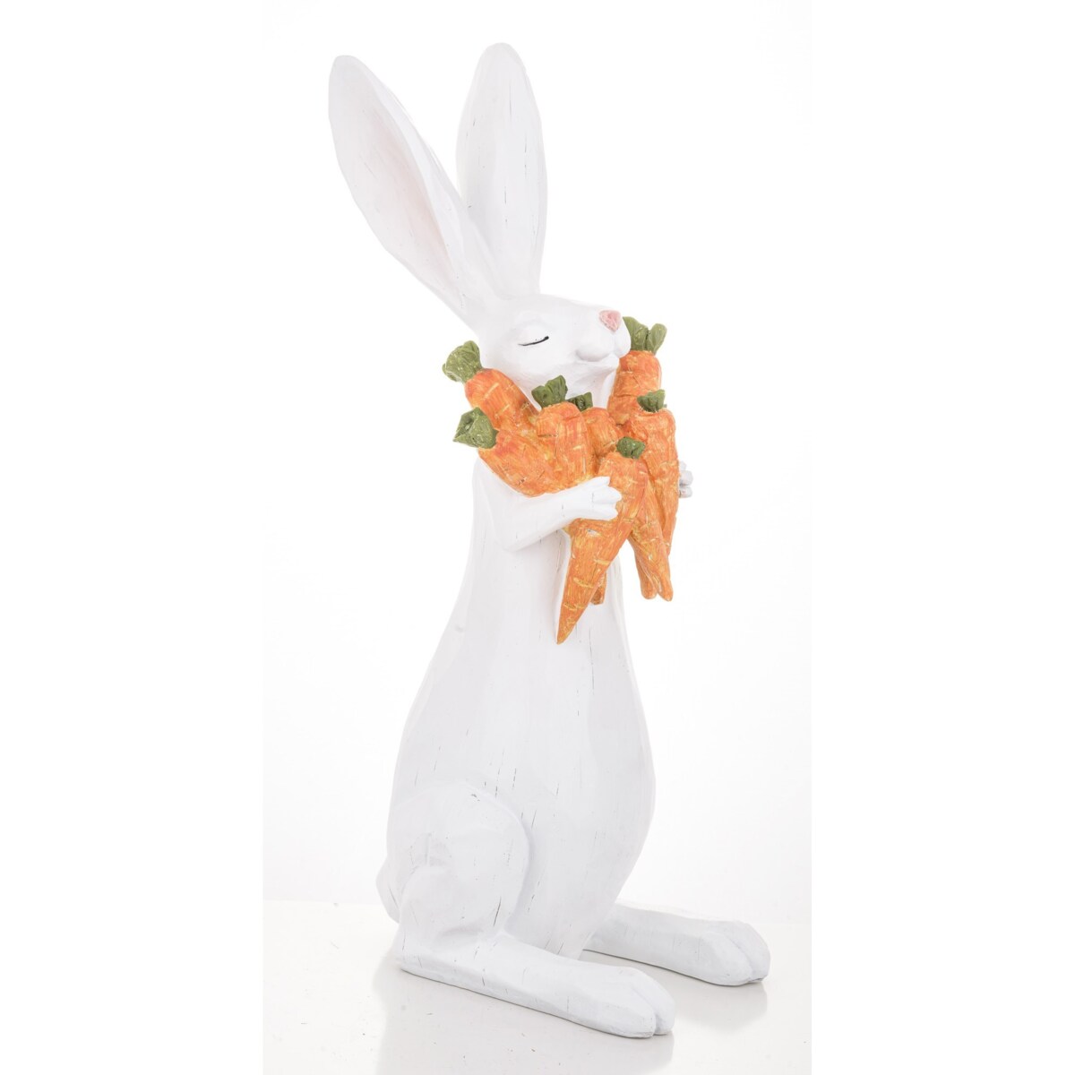 Dekoracja - króliczek z marchewkami 43x15x24 cm