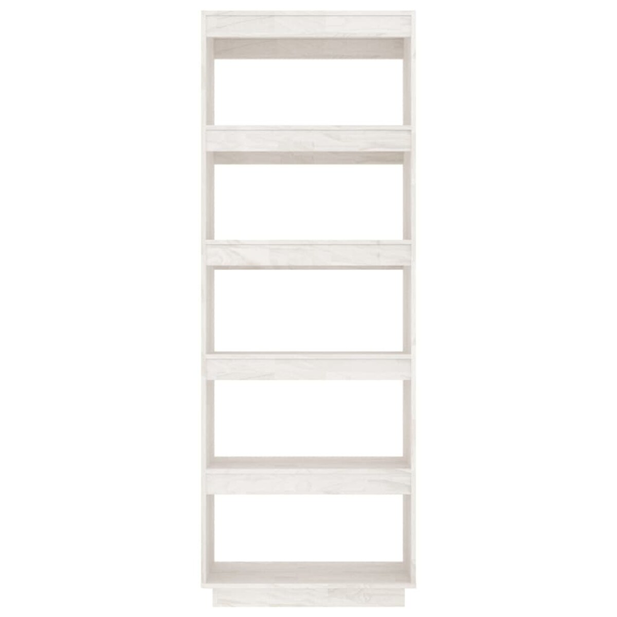 vidaXL Regał na książki/przegroda, biały, 60x35x167 cm, sosnowy