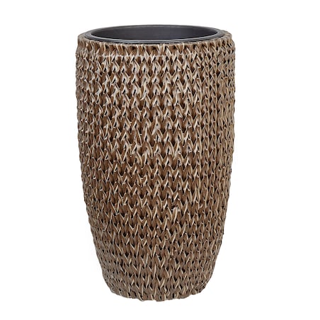 Zestaw 2 donic CEDRUS 37/45 cm Brązowy Technorattan