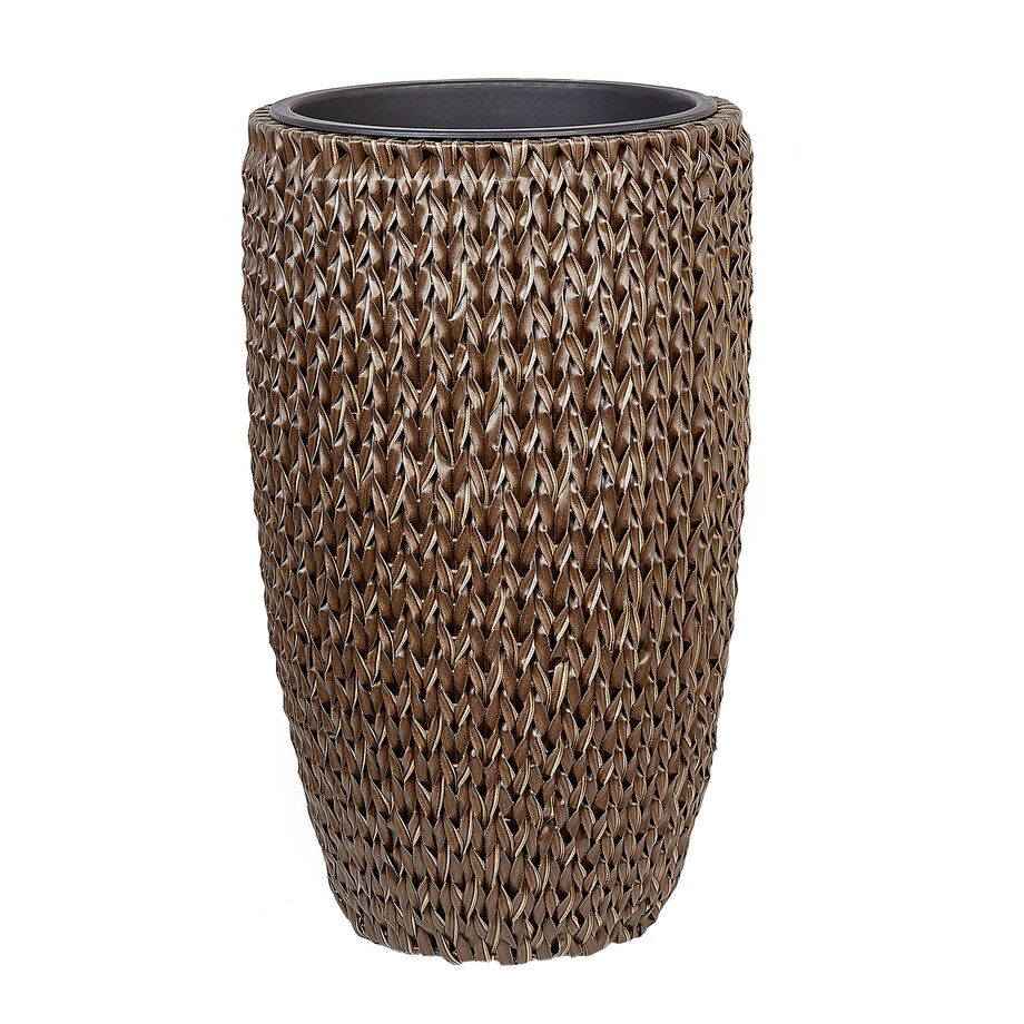 Zestaw 2 donic CEDRUS 37/45 cm Brązowy Technorattan
