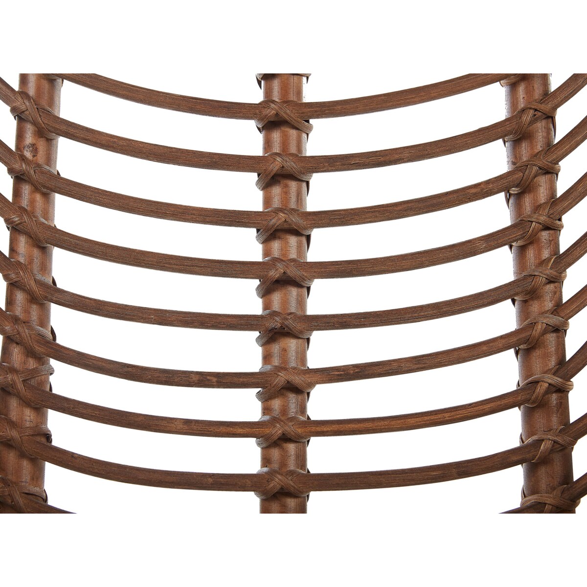 Krzesło rattanowe brązowe CANORA