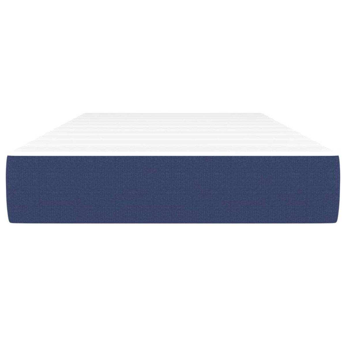 vidaXL Materac kieszeniowy, niebieski, 80x200x20 cm, tkanina