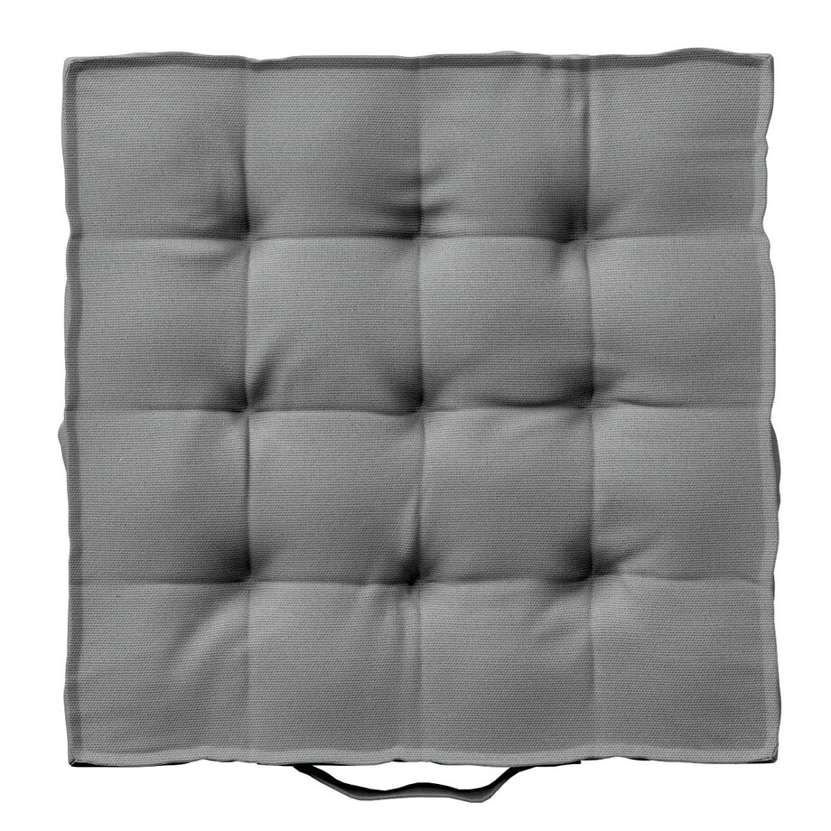 Poduszka na krzesło Kuba, szary, 50 x 50 x 10 cm, Loneta