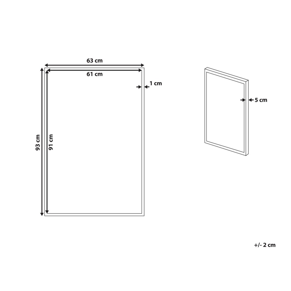 Obraz na płótnie ADELFIA Motyw abstrakcyjny 63 x 99 cm Kolorowy