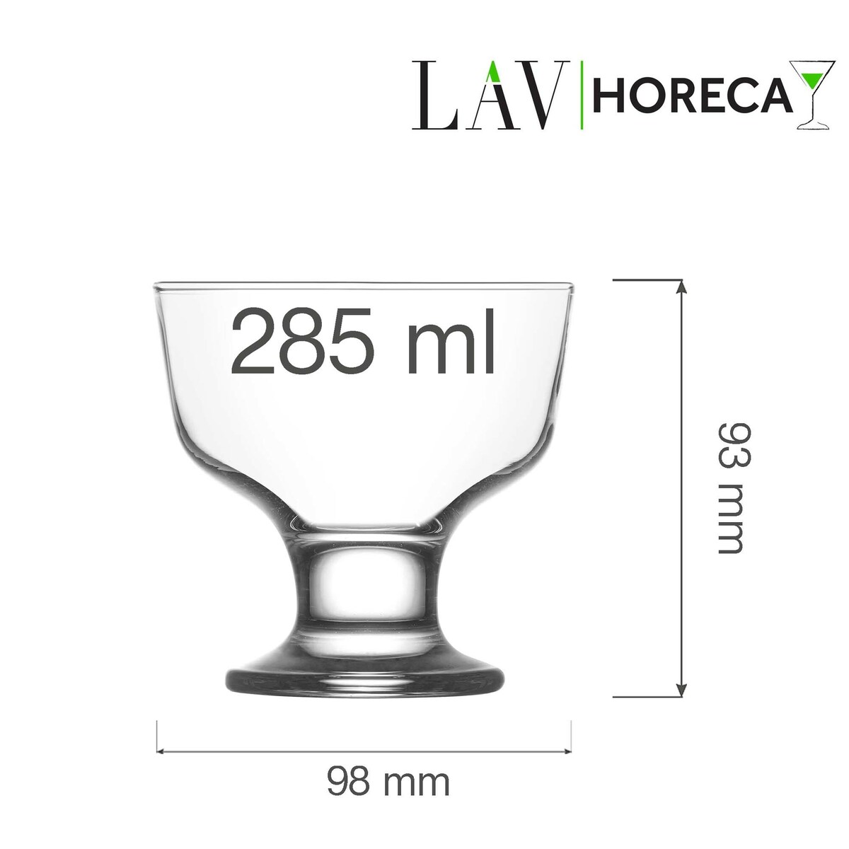 Pucharek Santiago 285 ml, LAV