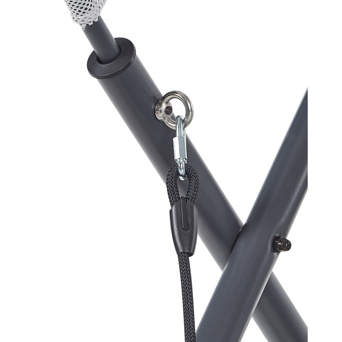 Huśtawka ogrodowa SOLAGNA Metal Jasnoszary