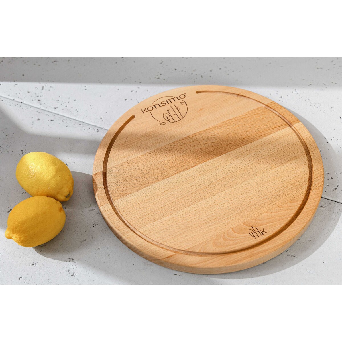 Konsimo LESTE Deska do krojenia (2szt.), drewno bukowe