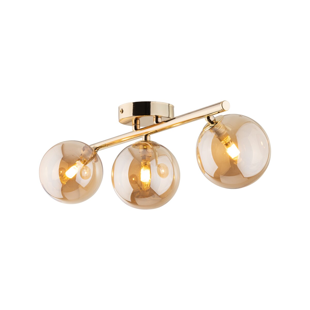 Lampa sufitowa TK Lighting ESTERA GOLD 5418 złota 3xG9 nowoczesna do salonu sypialni jadalni