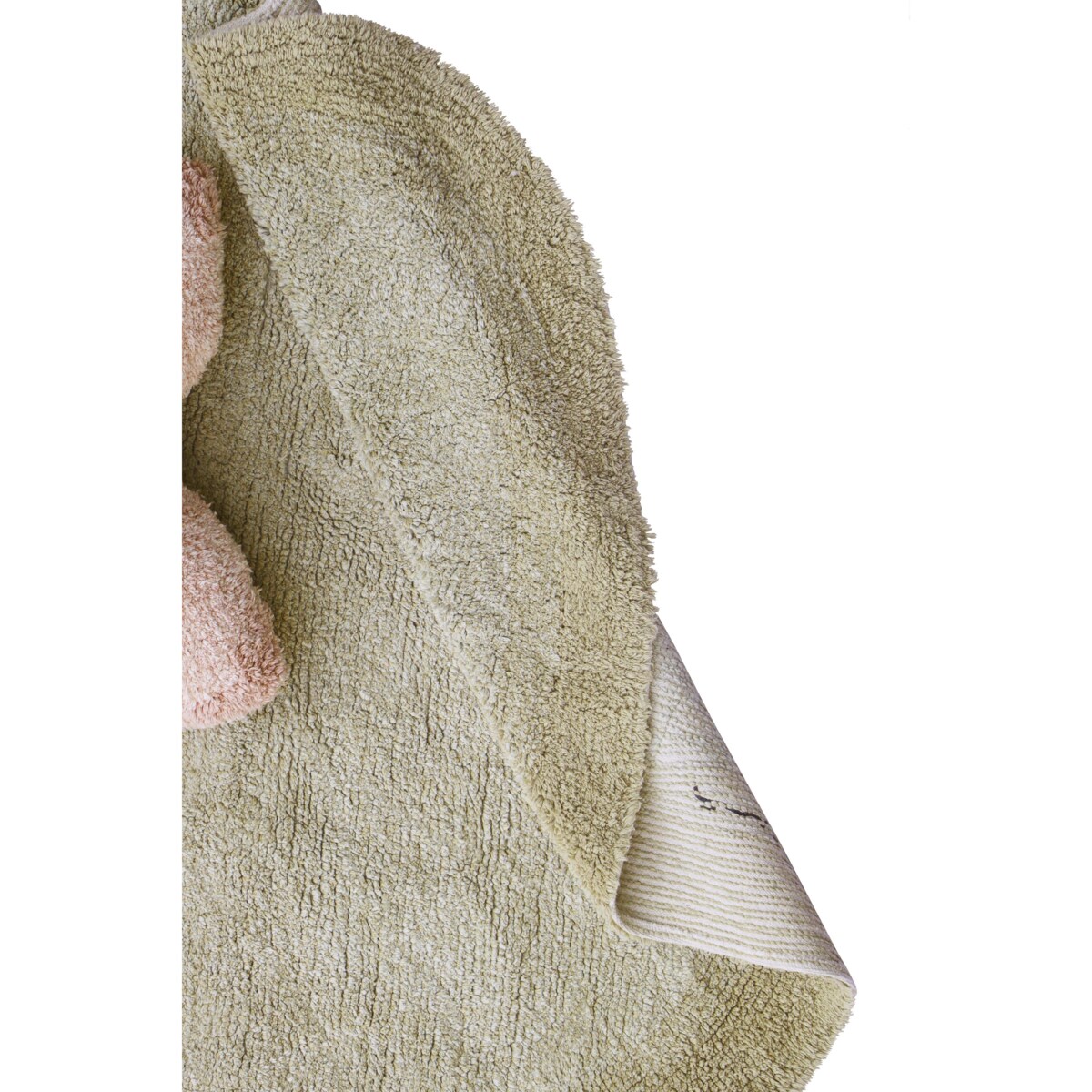 Lorena Canals - Dywan i poduszka bawełniana 2w1 Puffy Lily 140x160cm