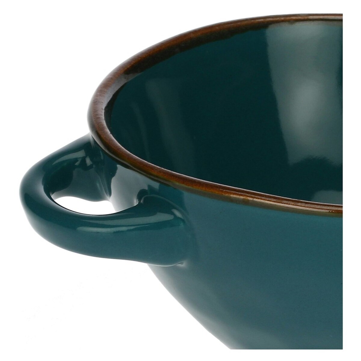 Zestaw 4 misek do zupy Concerto Ottanio - Niebiesko-zielony, 600 ml