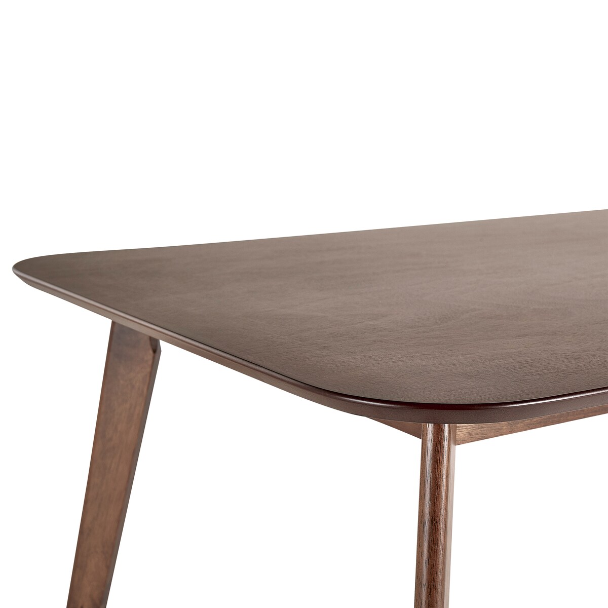 Stół do jadalni EPHRATA Mahoń ciemny 150 cm 90 cm