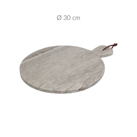 Okrągła deska do krojenia, marmur, Ø 30 cm
