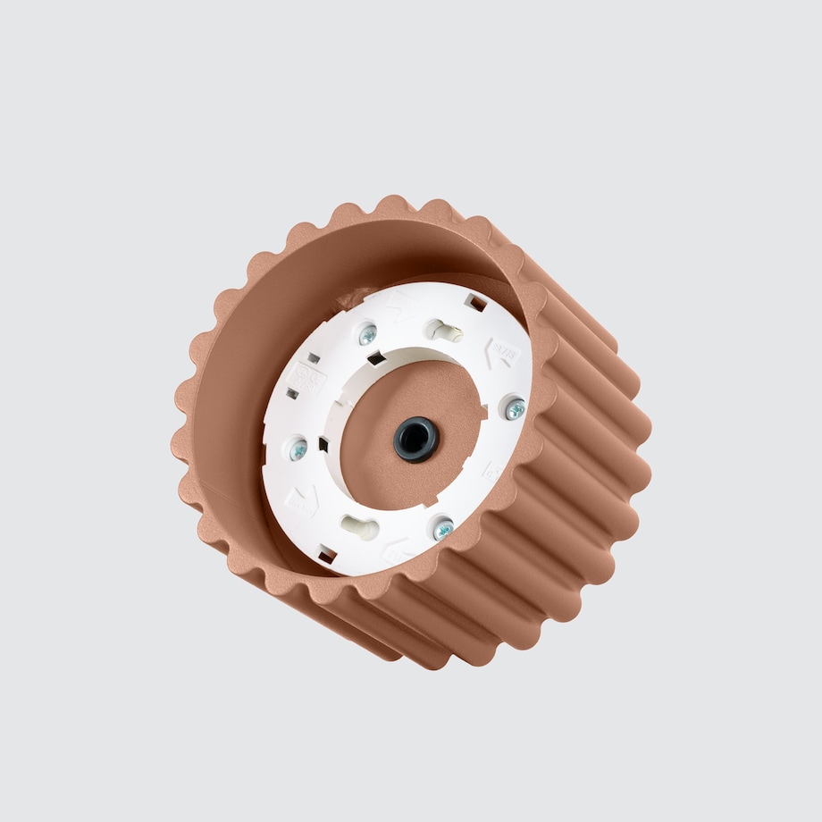 Plafon AURA 1 mocca Gx53