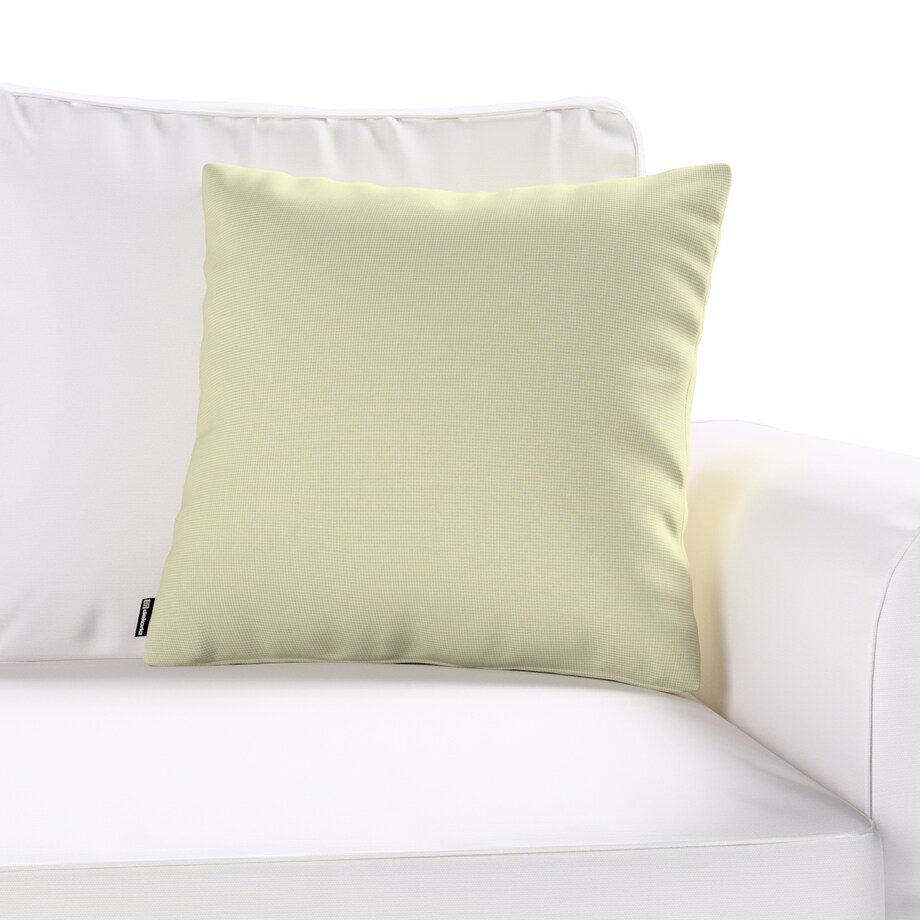 Poszewka Kinga na poduszkę 50x50 zielono-beżowy